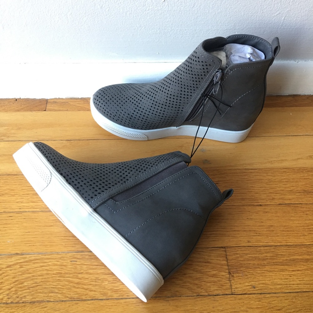 — Olive Street — Yasmin Hidden Wedge Sneakers 7